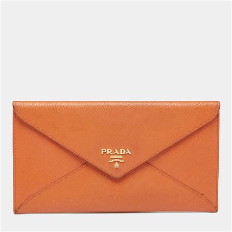 prada leather envelope wallet|Prada envelope wallet outlet.